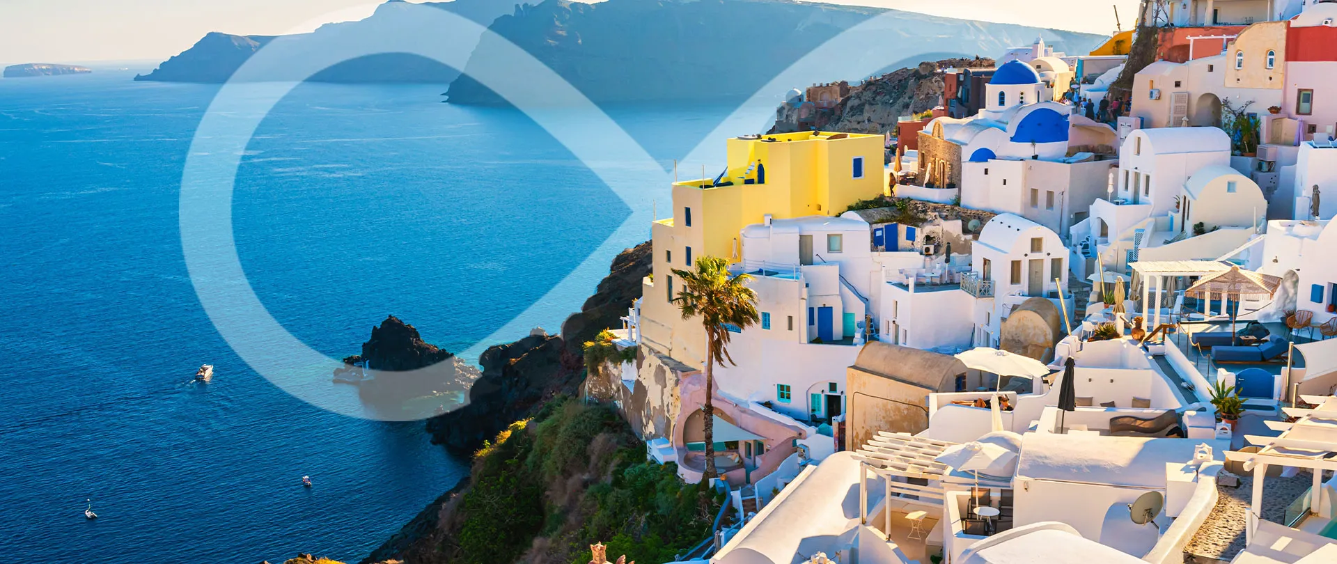 Santorini banner